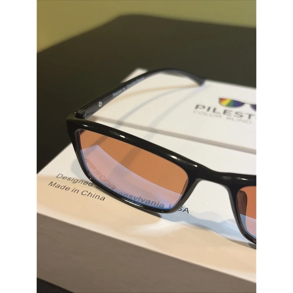 Pilestone Color Blind Glasses TP-012 Lens A Universal Lens. Non-Prescription NEW